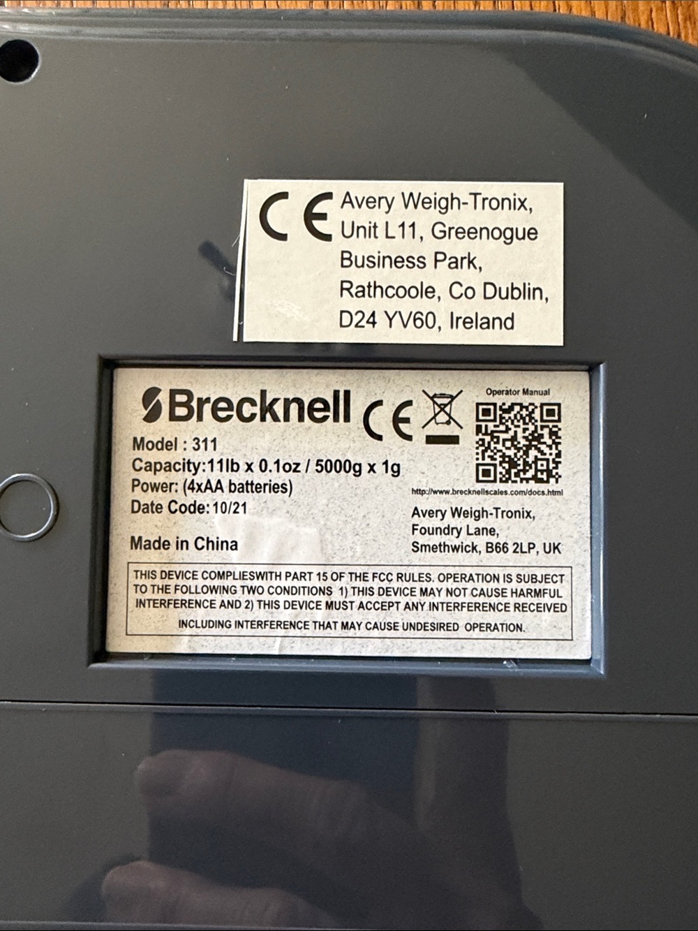 Brecknell Postal & Parcel Scale - Picture 5 of 10